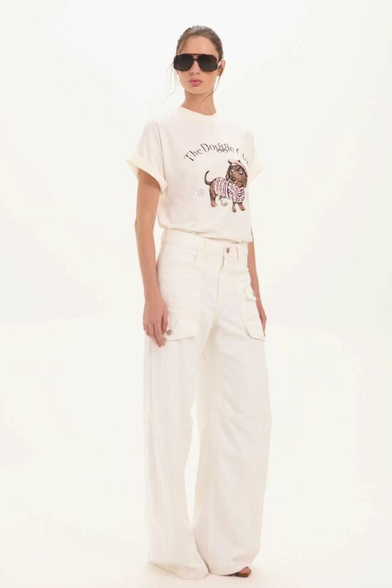 Imagem de Calça Nadine Off White Le Blog